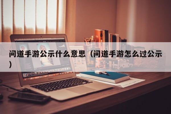 问道手游公示什么意思（问道手游怎么过公示）