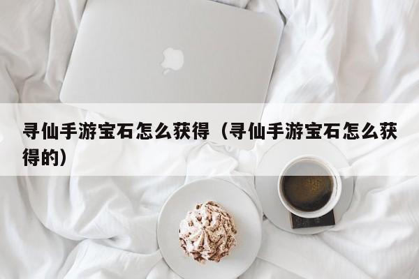 寻仙手游宝石怎么获得（寻仙手游宝石怎么获得的）