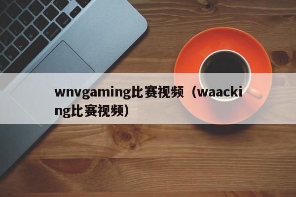 wnvgaming比赛视频（waacking比赛视频）