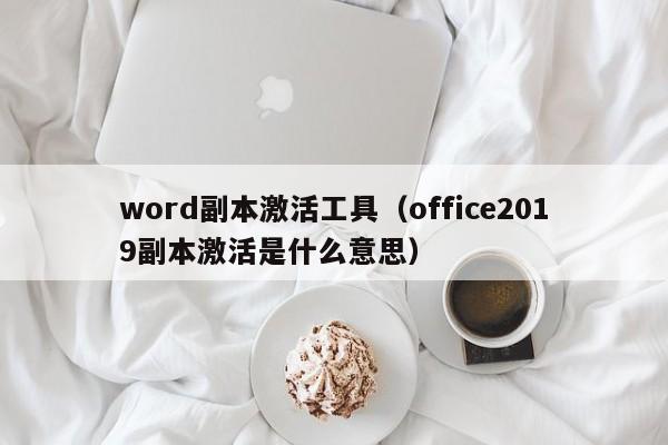 word副本激活工具（office2019副本激活是什么意思）